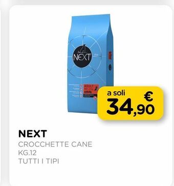 Next crocchette cane kg.12 tutti i tipi