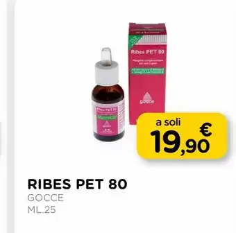 Arcaplanet Ribes pet / gocce 80 / ml.25 offerta