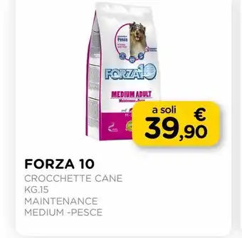 Forza 10 crocchette cane kg.15 maintenance medium -pesce