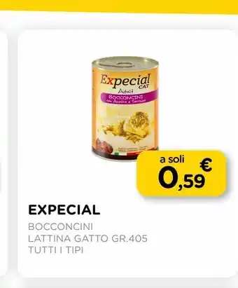 Expecial bocconcini lattina gatto gr.405 tutti i tipi