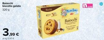 Carrefour Iper Baiocchi biscotto gelato offerta