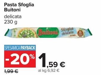 Pasta sfoglia buitoni