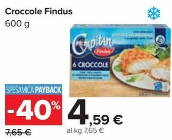 Carrefour Iper Croccole findus offerta