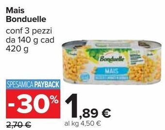 Mais bonduelle