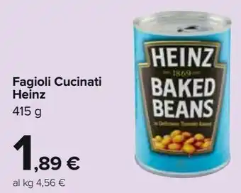 Carrefour Iper Fagioli cucinati heinz offerta