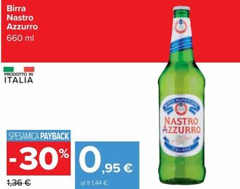 Birra nastro azzuro