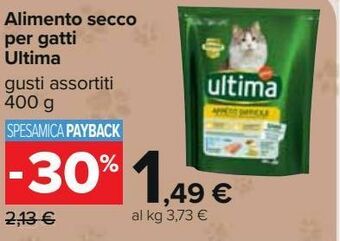 Carrefour Iper Alimento secco per gatti ultima offerta