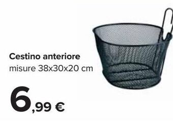 Carrefour Iper Cestino anteriore offerta