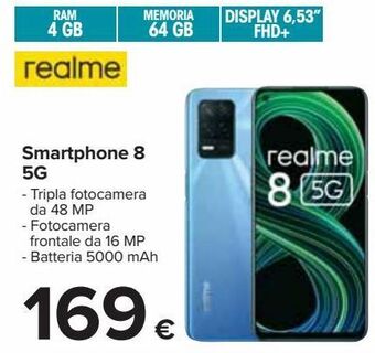 Carrefour Iper Smartphone 8 5g offerta