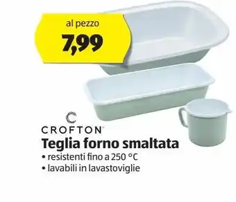 ALDI Teglia forno smaltata crofton offerta