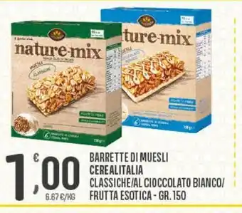 Barrette di muesli cerealitalia