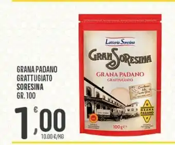 Grana padano grattugiato soresina