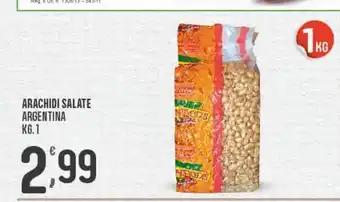 Eurospar Arachidi salate argentina offerta