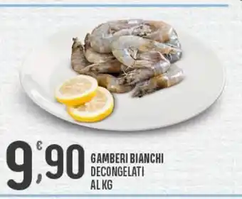 Gamberi bianchi decongelati