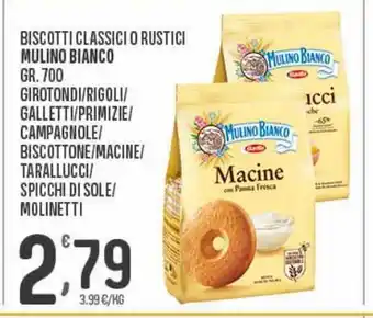 Eurospar Biscotti classici o rustici mulino bianco offerta