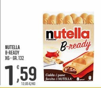 Eurospar Nutella b-ready offerta