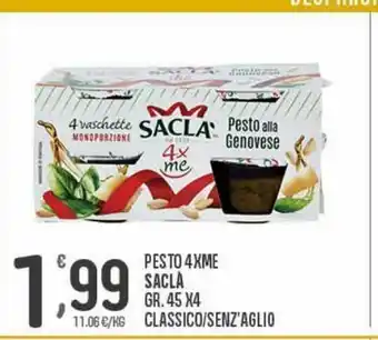 Pesto 4xme saclà