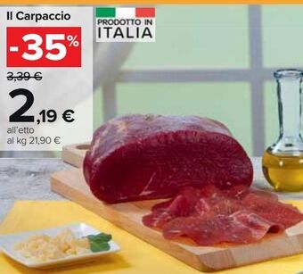 Carrefour Market Il carpaccio offerta