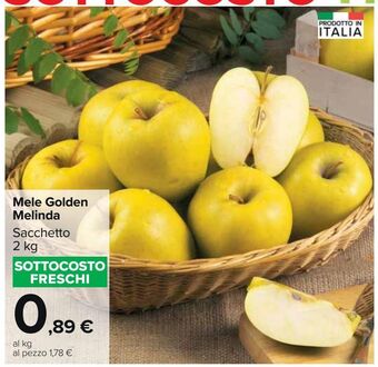 Carrefour Market Mele golden melinda offerta