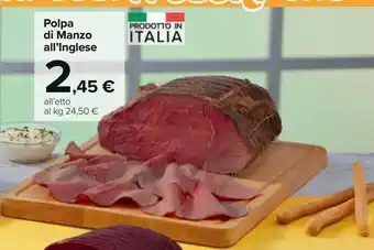 Carrefour Market Polpa di manzo offerta