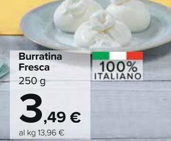 Burratina fresca