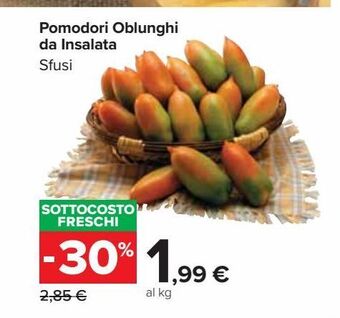 Carrefour Market Pomodori oblunghi da insalata offerta