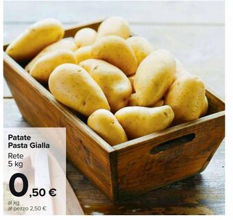 Carrefour Market Patate pasta gialla offerta
