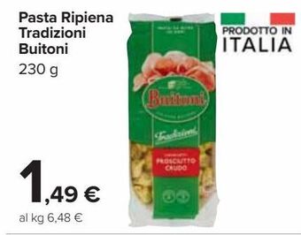 Carrefour Market Pasta ripiena tradizioni buitoni offerta
