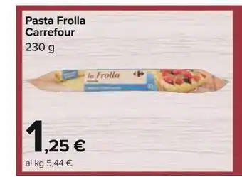 Carrefour Market Pasta frolla carrefour offerta