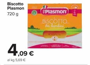 Carrefour Market Biscotto plasmon offerta