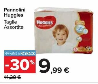 Carrefour Market Pannolini huggies offerta