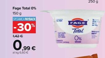Carrefour Market Fage total 0% offerta