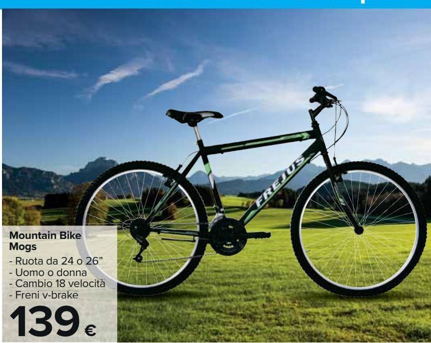 Mountain bike mogs offerta di Carrefour Market