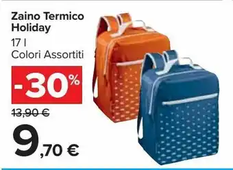 Carrefour Market Zaino termico holiday offerta