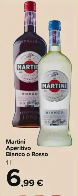 Martini aperitivo bianco o rosso