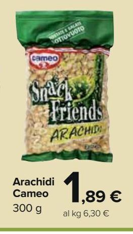 Carrefour Market Arachidi cameo offerta