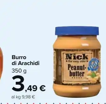 Carrefour Market Burro di arachidi offerta