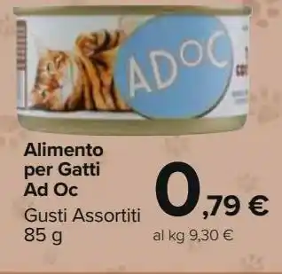 Carrefour Market Alimento per gatti ad oc offerta