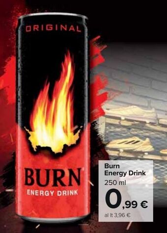 Burn energy drink