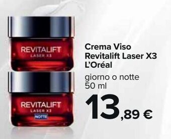 Crema viso revitalift laser x3 l'oreal
