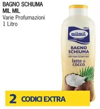 Mil Mil Bagno Schiuma Varie Profumazioni 1 Litro