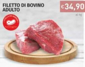 Prezzemolo e Vitale Filetto di Bovino Adulto offerta