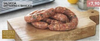 Prezzemolo e Vitale Salsiccia Datterino E Basilico offerta