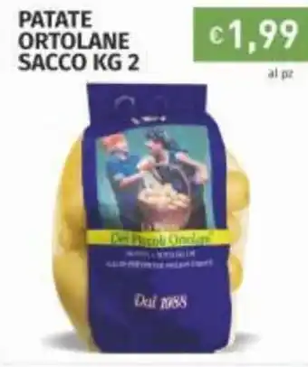 Prezzemolo e Vitale Patate Ortolane Sacco kg 2 offerta