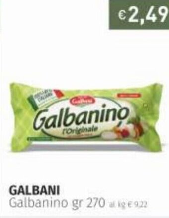 Prezzemolo e Vitale Galbani Galbanino gr 270 offerta