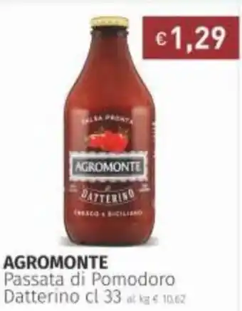 Prezzemolo e Vitale Agromonte Passata di Pomodoro Datterino cl 33 offerta