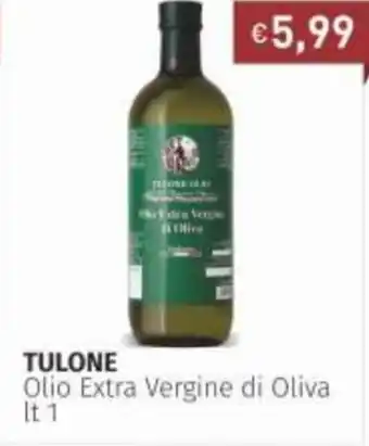 Prezzemolo e Vitale Tulone Olio Extra Vergine di Oliva lt 1 offerta