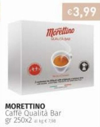 Morettino Caffè Qualità Bar gr 250x2