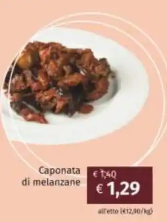 Prezzemolo e Vitale Caponata di melanzane offerta