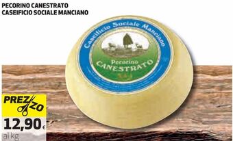 Coop Pecorino canestrato caseificio sociale manciano offerta